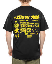 Stussy DNA Pigment Dyed T-Shirt Natural